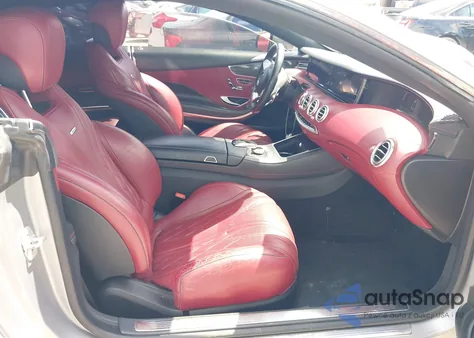 2015 Mercedes-Benz S 63 Amg z USA, uszkodzony, nr VIN WDDXJ7JB6FA001358